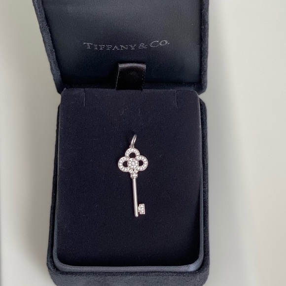 Tiffany & Co. Jewelry - NEW Tiffany mini crown key pendant